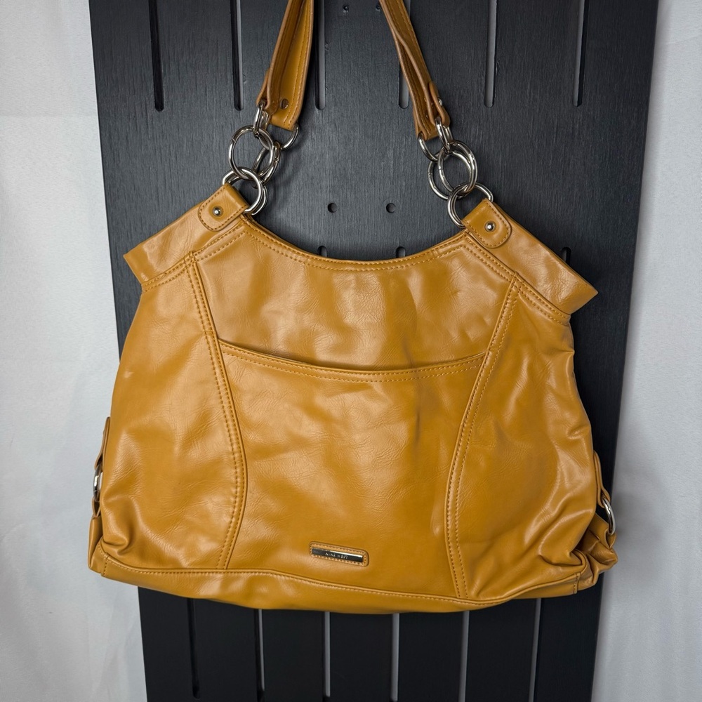 Nine West Mustard Yellow Shoulder Bag